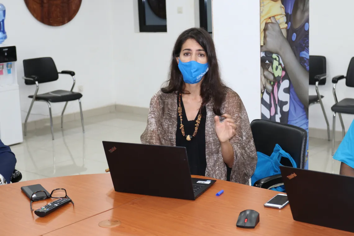 Maria Tubio, Education Specialist - Alternative Learning au Bureau r&eacute;gional de l&rsquo;UNICEF pour l&rsquo;Afrique de l&rsquo;ouest et du centre&nbsp;