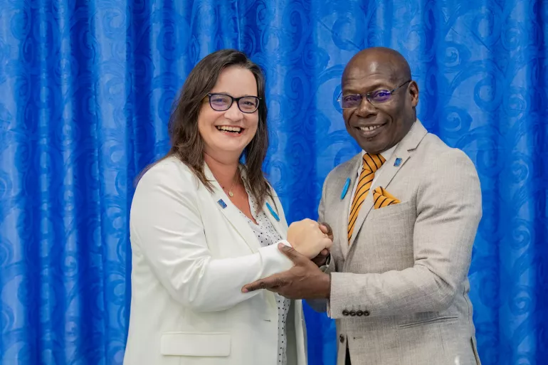UNICEF et IOM signent un m&eacute;morandum d'entente en Guin&eacute;e