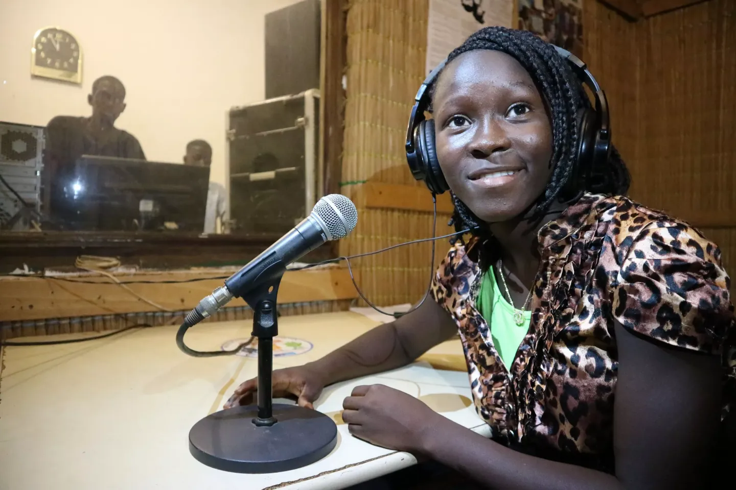 Young reporter