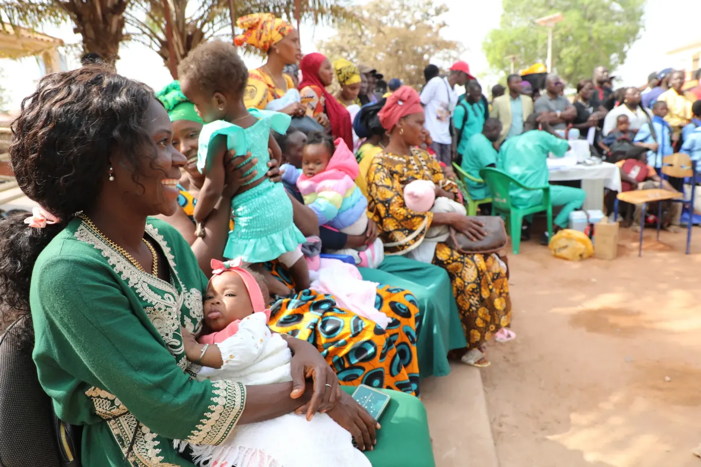 Vaccination campaign at Gab&uacute; Regional Hospital 