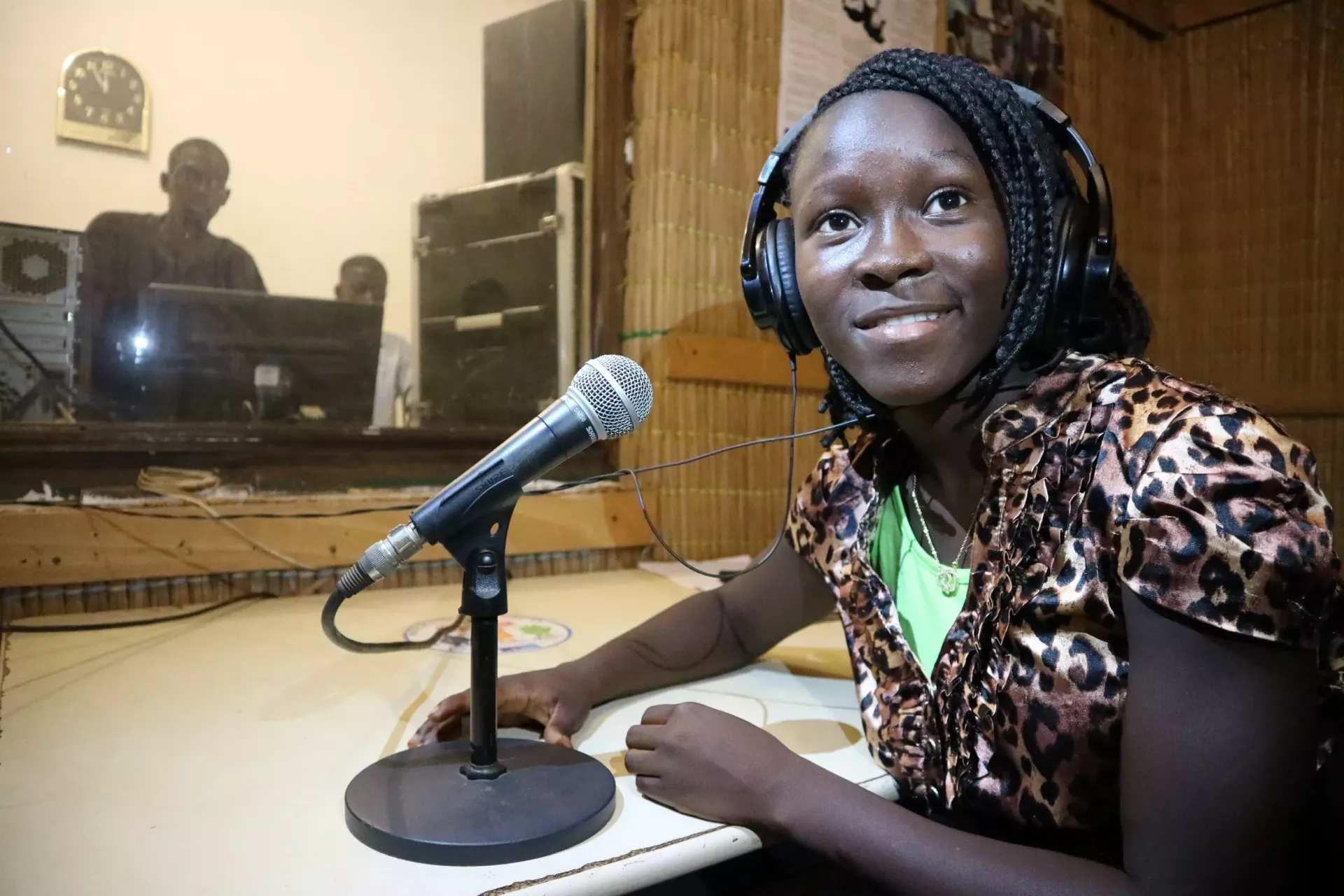 Young reporter