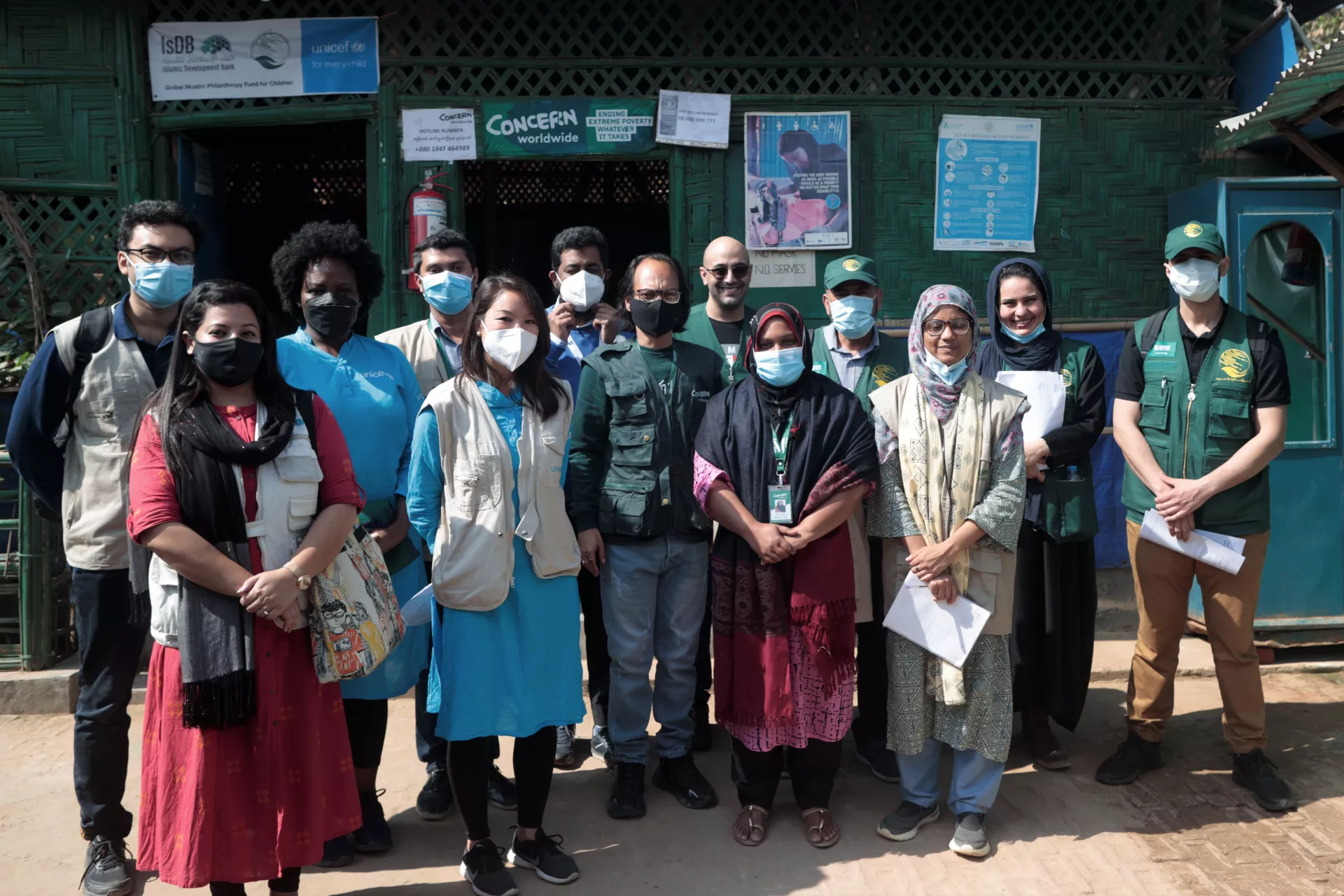 KSrelief team visits UNICEF projects for Rohingya refugees in Bangladesh
