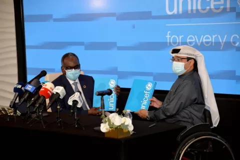 UNICEF appoints Mr Majid Al-Usaimi as First National Ambassador from the United Arab Emirates