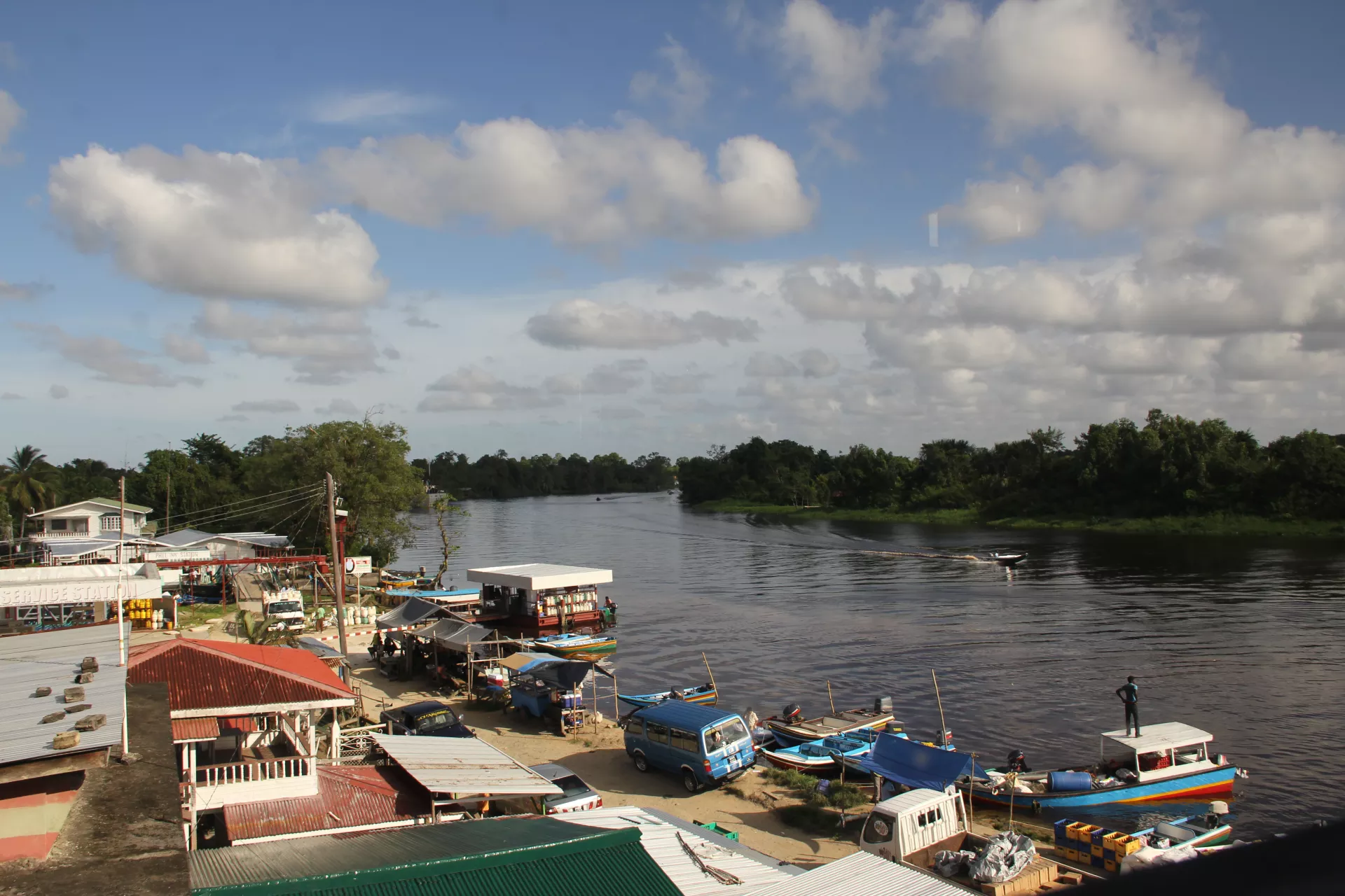 small interior town, Guyana, Region two, circa 2013