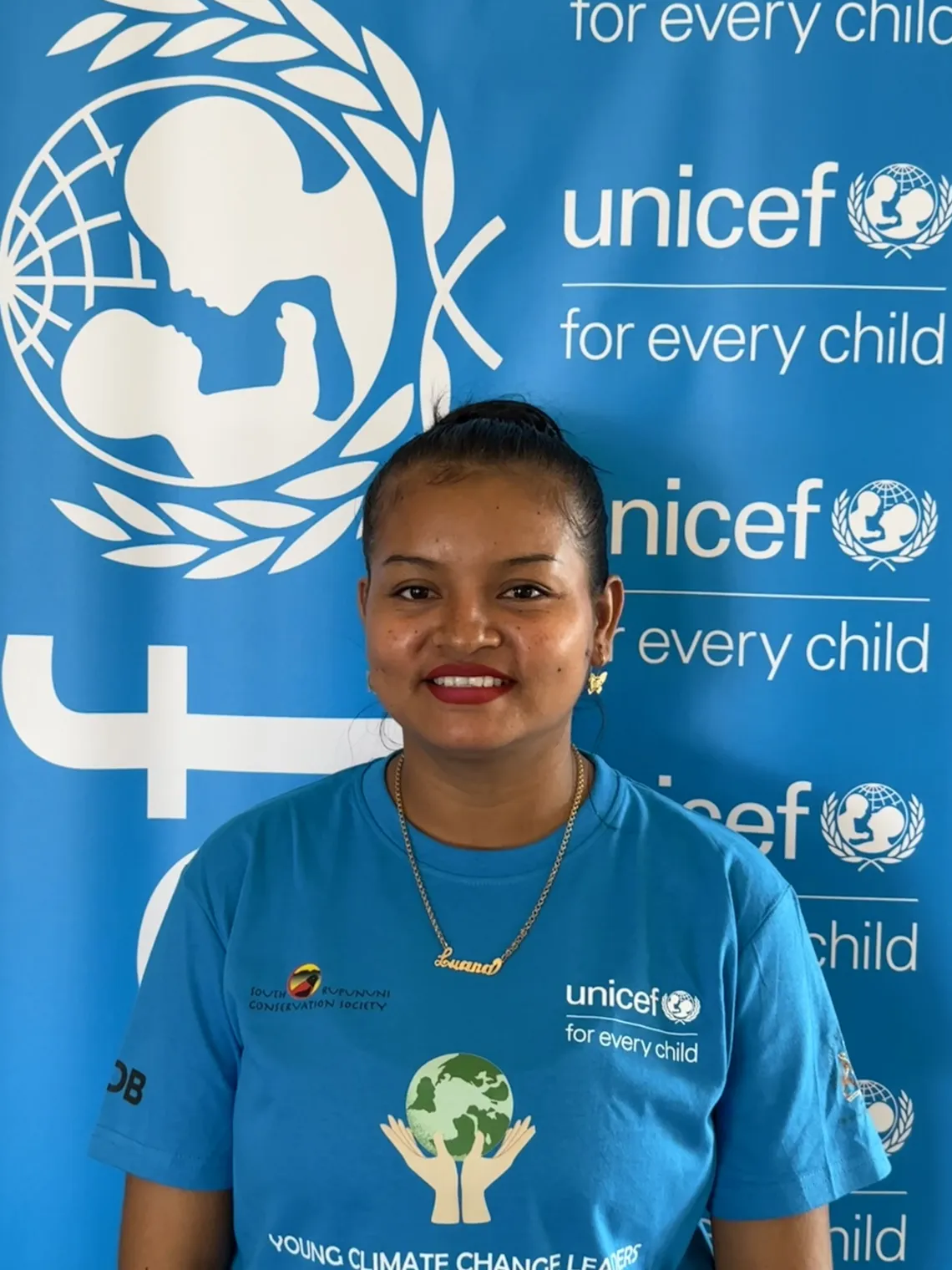 Luana Allicock of Surama Village