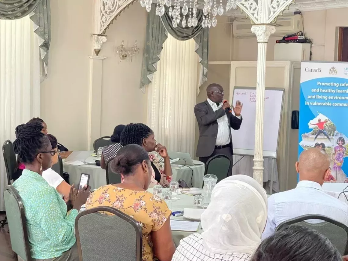 UNICEF Consultant Samuel Ngaruiya