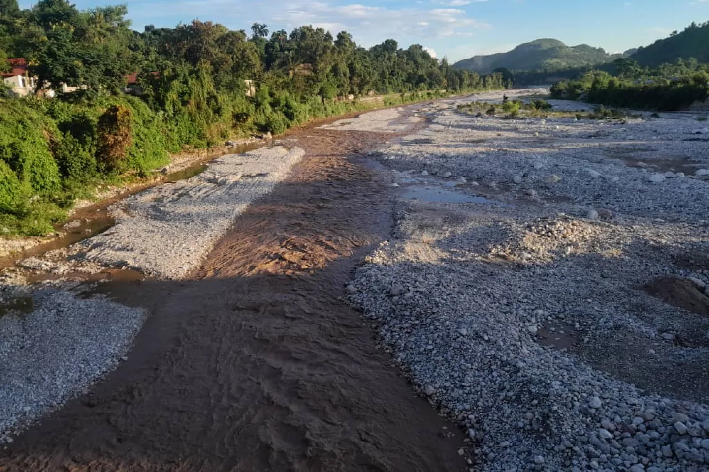 La rivi&egrave;re Ravine du Sud.
