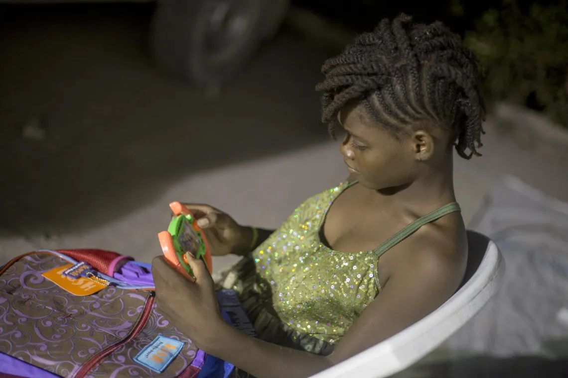 Maliya Saint-Louis, 12 years old, student