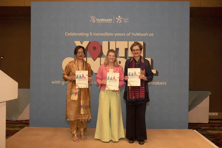 UNICEF YuWaah and partners launch report