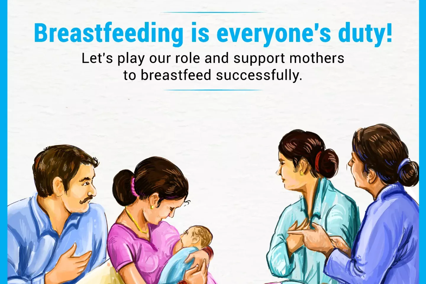 Breastfeeding is everyone's duty