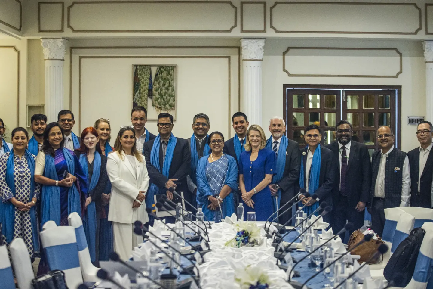 Group photo of leaders assembled for YuWaah Leaders Council in 2025