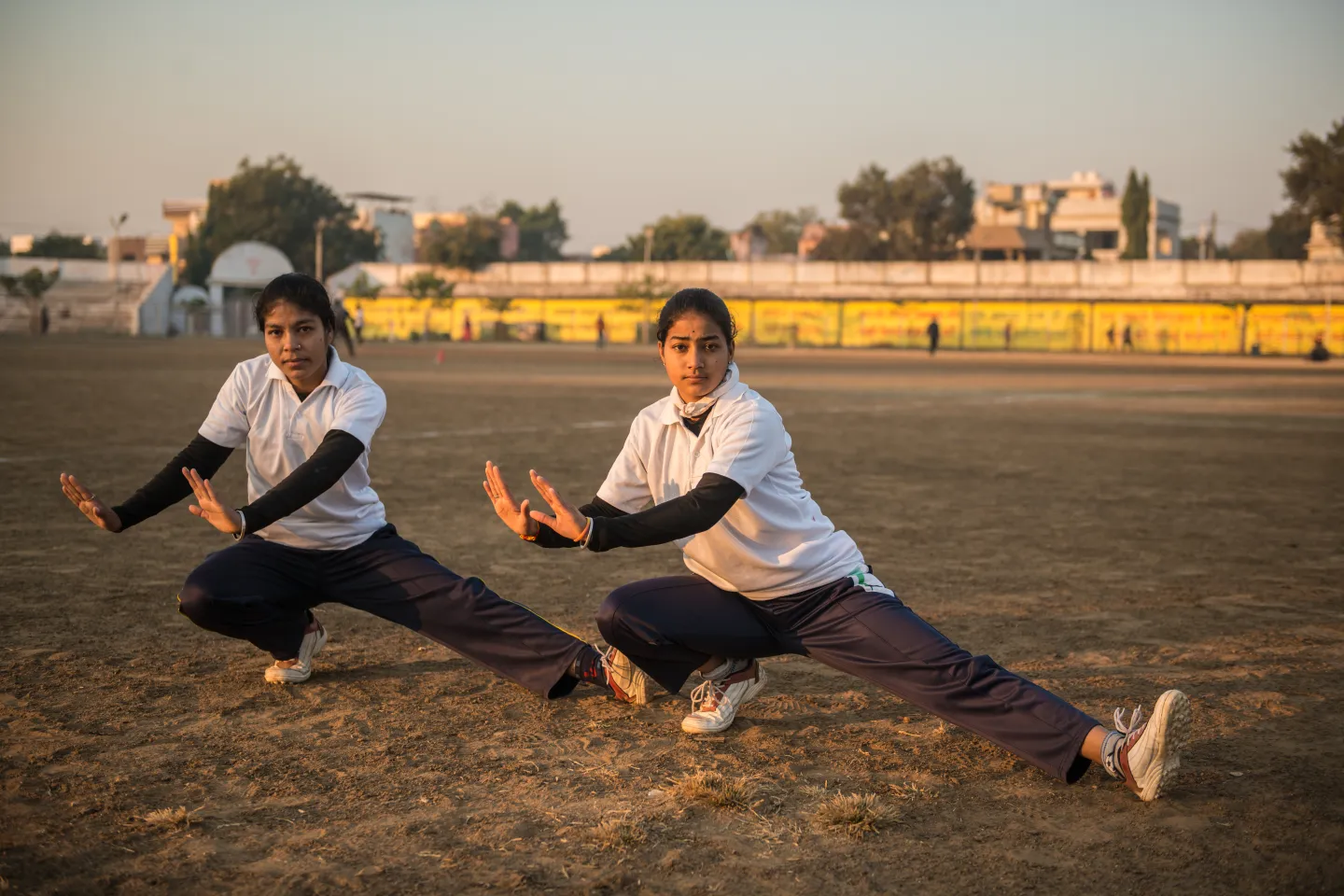 Hemlata Mandrai (Anchor, Right), 18, and Toshiba Qureshi (Co-Anchor), 19, launched The Power of Girls to assemble a girls cricket team not only to emphasize the importance of sports and physical fitness for them, but also to raise awareness about gender and caste discrimination, and sexual harassment.