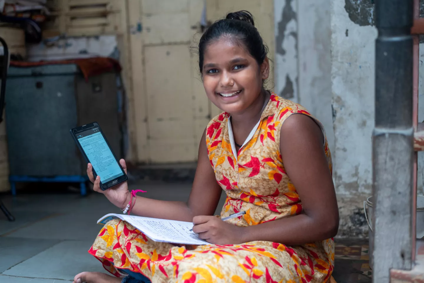 Online schools are the new normal for Ishika from Assam