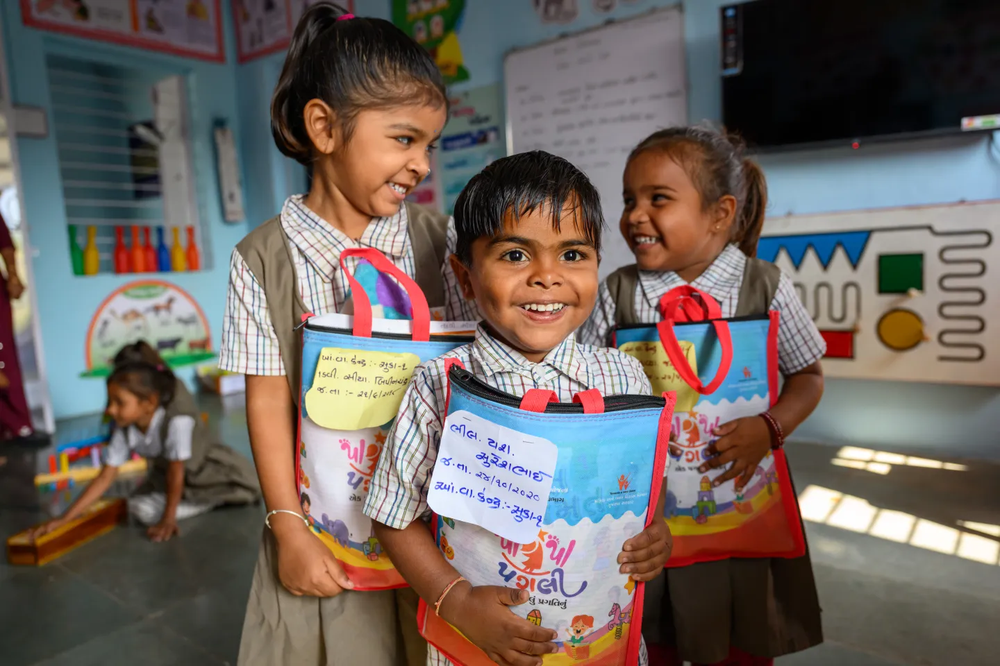 Laughter and learning go hand in hand!  Let's create classrooms where the sound of joy echoes in every language. Join us to make education a delightful journey for every child. 