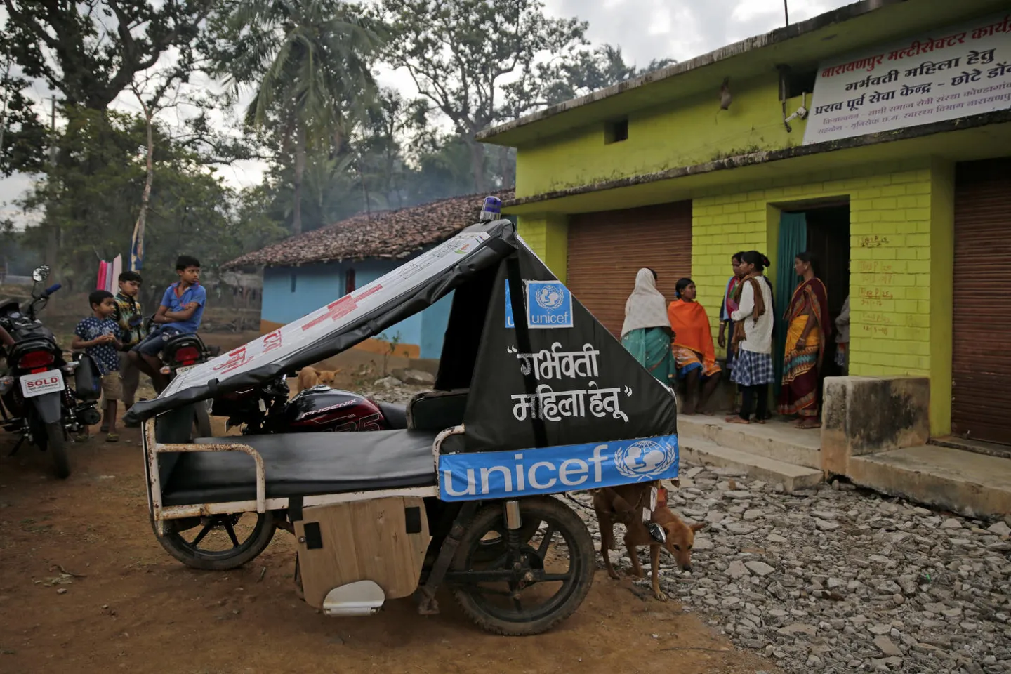 Mobile ambulance.