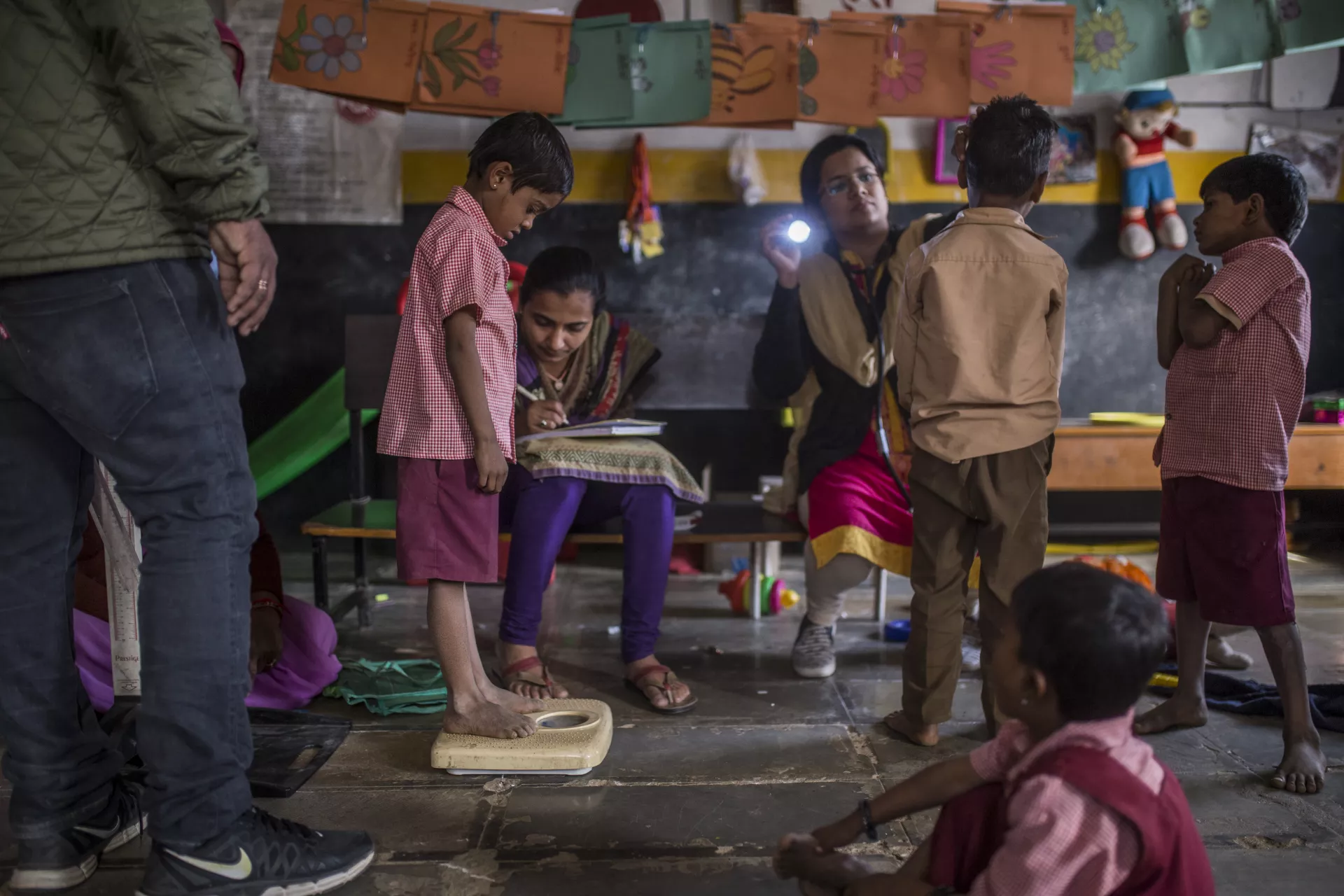 Doctors during medical camp in Anganwadi. Durga&rsquo;s short journey in Manju&rsquo;s Anganwadi and preschool has been nothing short of extraordinary. 
