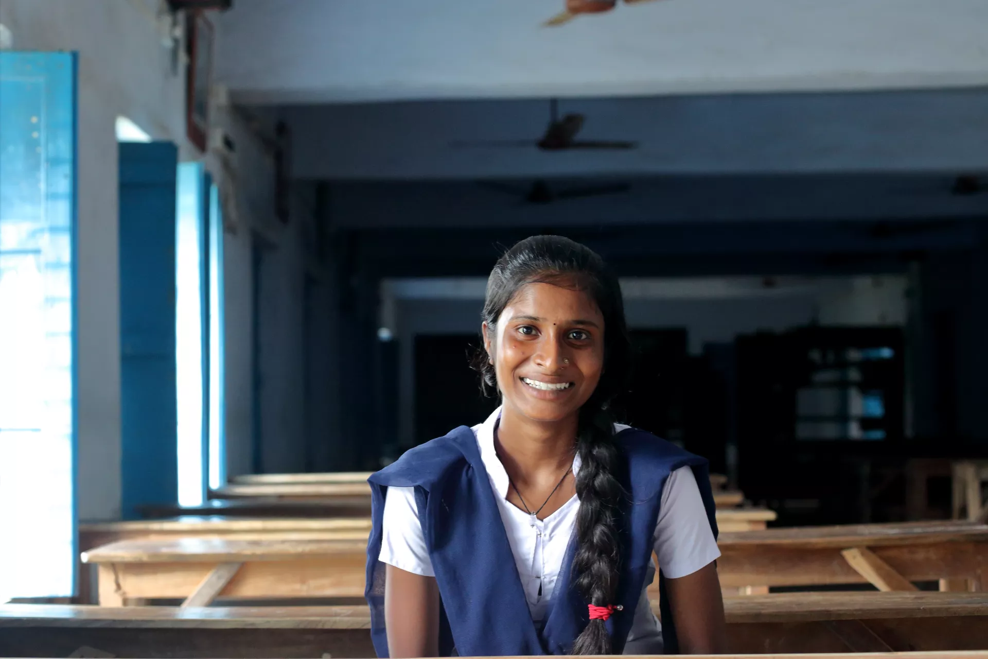 Moushumi Bhuniya, a student of class 11 reported about her proposed marriage plans to the concerned authorities and got it cancelled. She has resumed her studies,