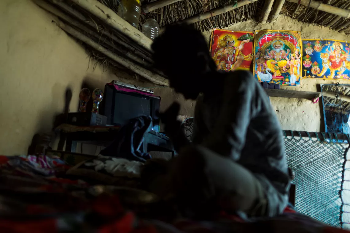 rescued trafficked children