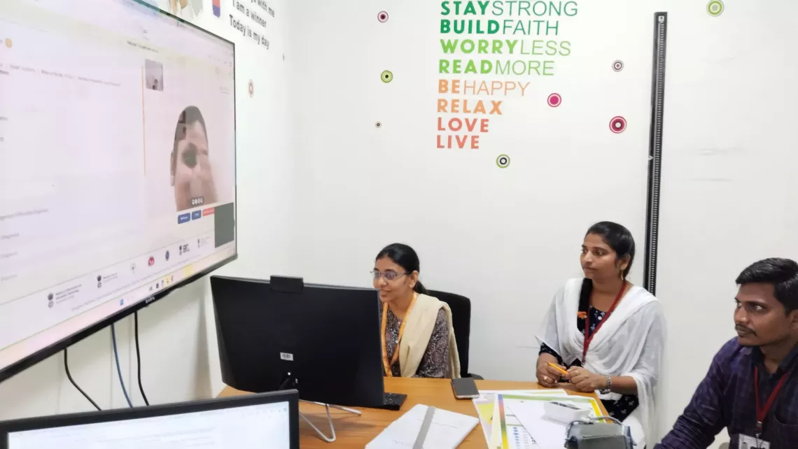A young girl shares her journey of overcoming exam stress with the support of AIIMS Mangalagiri.