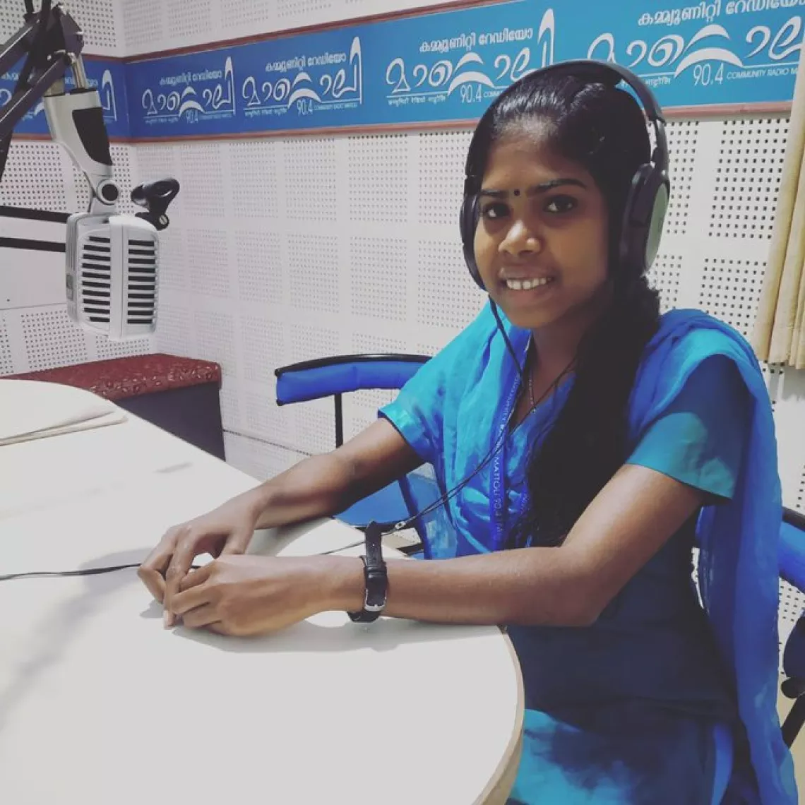 Ashwathy Murali poses for a photo.