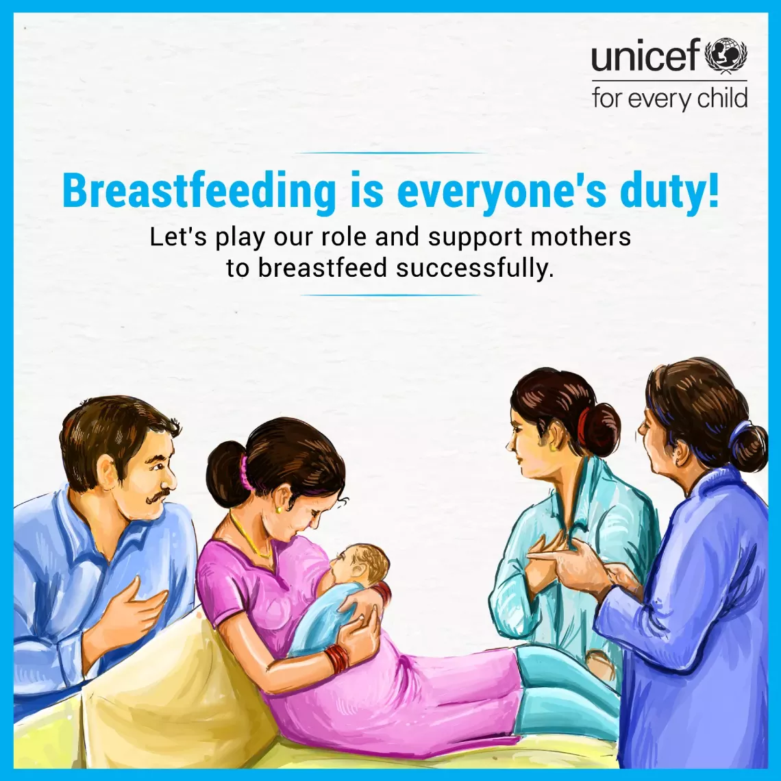 Breastfeeding is everyone's duty