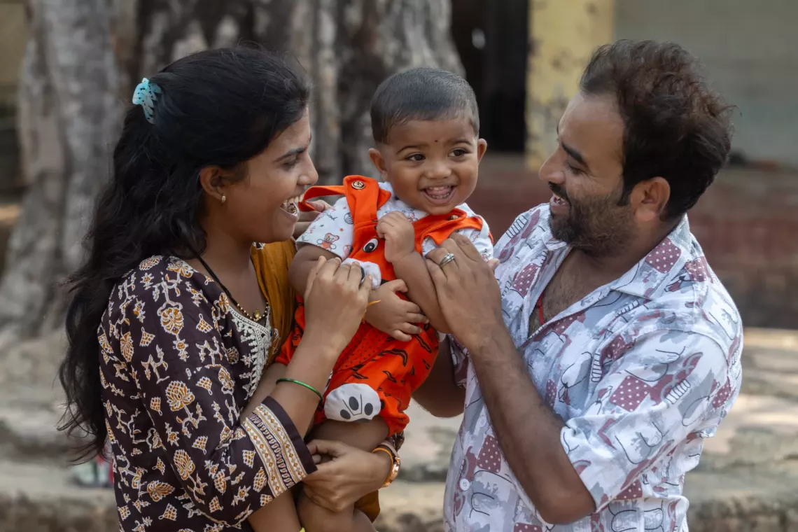 The Aarambh Programme, supported by UNICEF, is an initiative aimed at ensuring the comprehensive development of children by addressing their health, nutrition, and education needs.