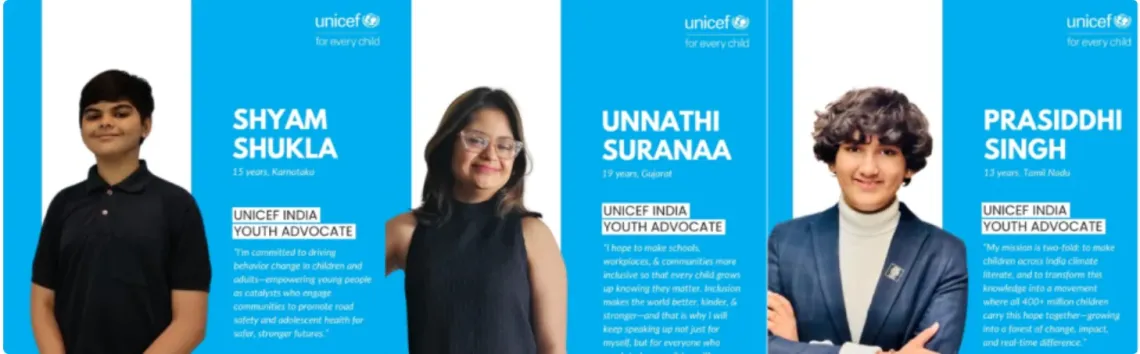 UNICEF India Youth Advocates - The Second Cohort