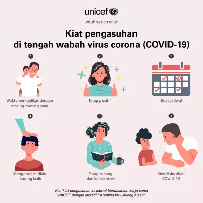 Parenting tips infographic