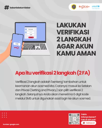 Verifikasi 2 langkah