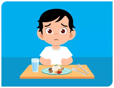 Tidak nafsu makan atau menyusu