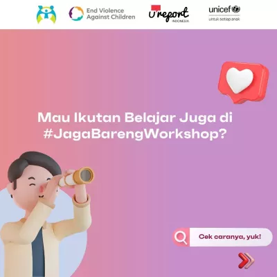 #JagaBareng workshop poster