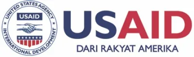 USAID logo (Bahasa)