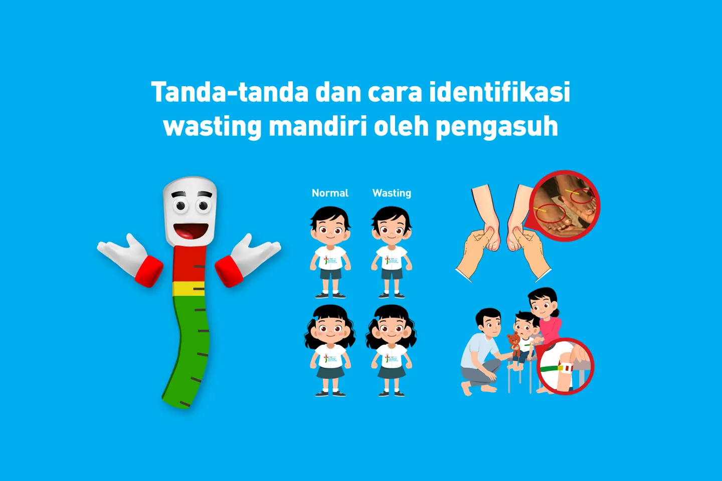 Tanda-tanda dan cara identifikasi wasting mandiri