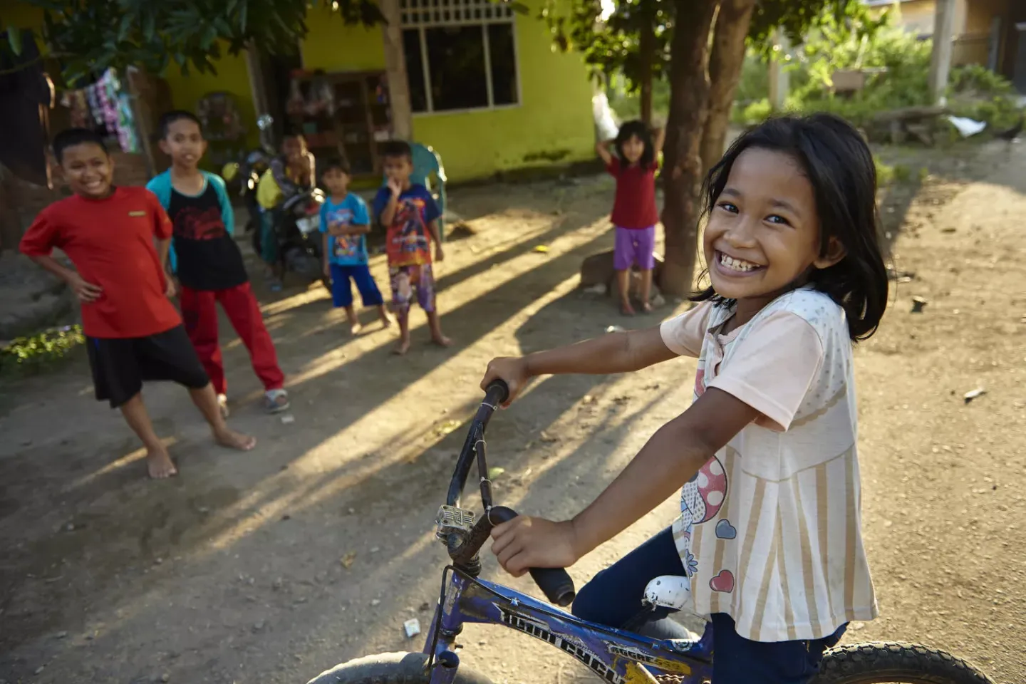 Children in urban areas