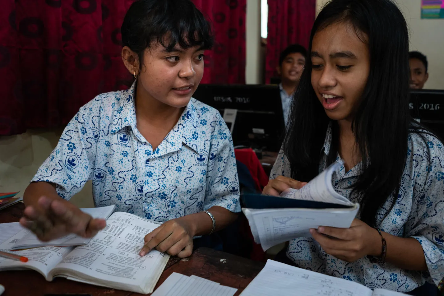 Siswa di sekolah.