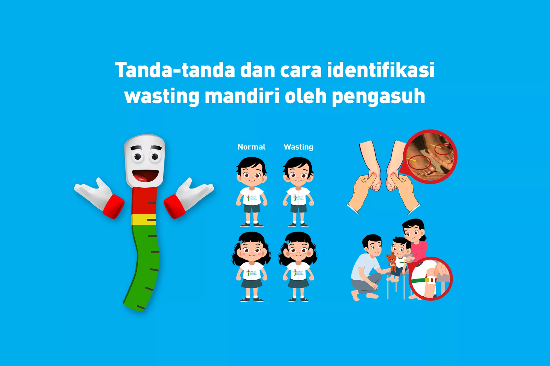 Tanda-tanda dan cara identifikasi wasting mandiri