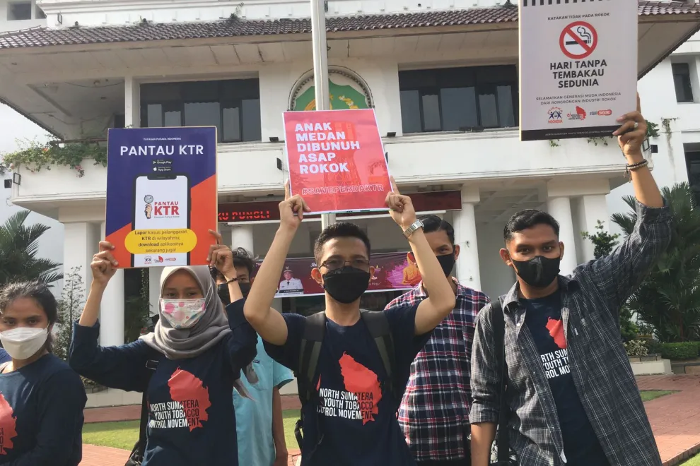 Loud and clear: Youth call for a tobacco-free future
