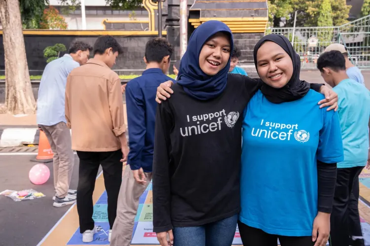 Adolescents in OCSEA prevention event