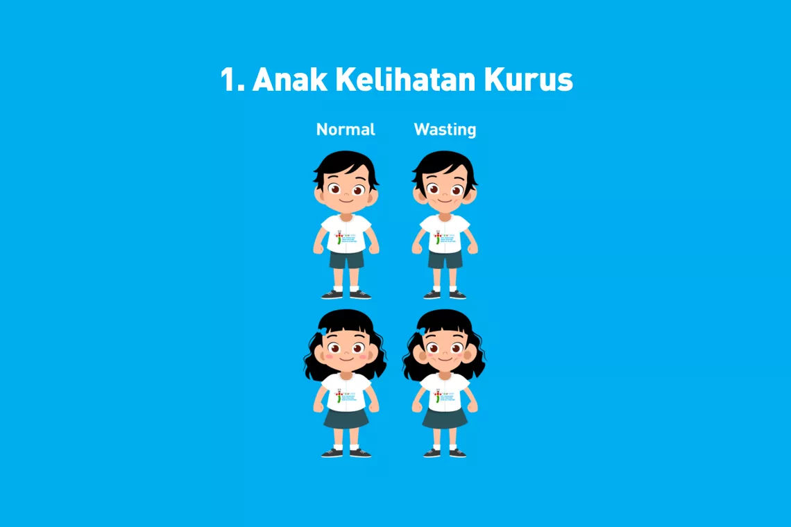 Anak kelihatan kurus