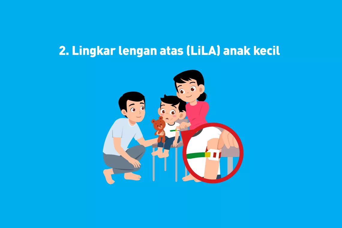 Lingkar lengan atas anak kecil