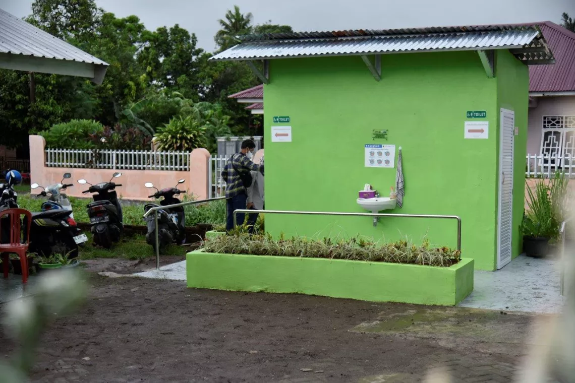Toilet from WASH FIT initiative
