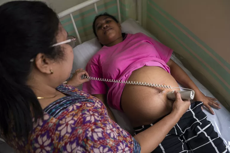 Pregnancy checkup