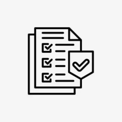 Recommendations icon (papers with check boxes)