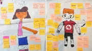 An image drawn by Chilean children