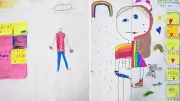 Images drawn by children in Ireland