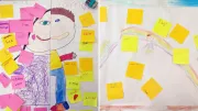 An image drawn by children in Ireland