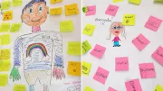 An image drawn by Irish children