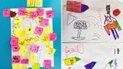 An image drawn by children in New Zealand