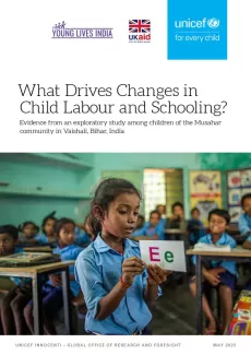 Cover of report titled 'What Drives Changes in Labour and Schooling?"