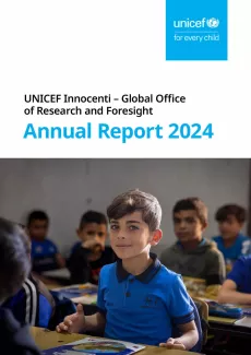 Cover of Innocenti annual report 2024